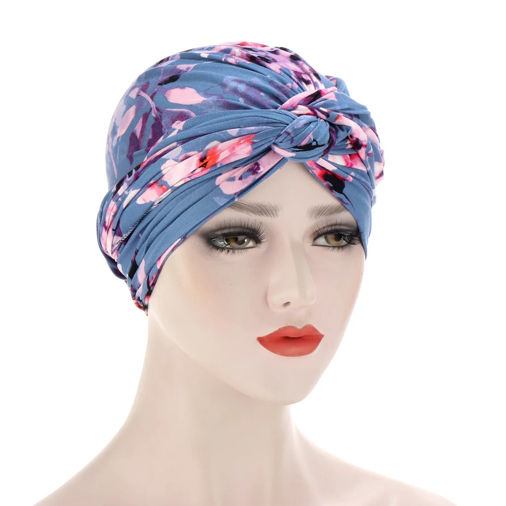 

Women Muslim Milk Silk Turban Folding Cross Knotted Hair Ribbon Scarf Elastic Head Wrap Headwear Bandanas Lady Hair Hats Beanie