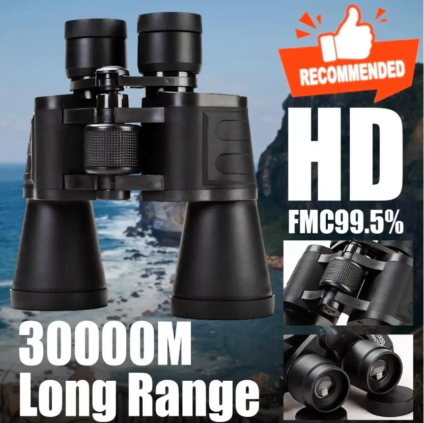 

Бинокль Maifeng 20X50 HD профессиональная четкость BAK4 Prism FMC стеклянные линзы с низкой яркостью телескоп ночного видения для охоты на открытом воздухе
