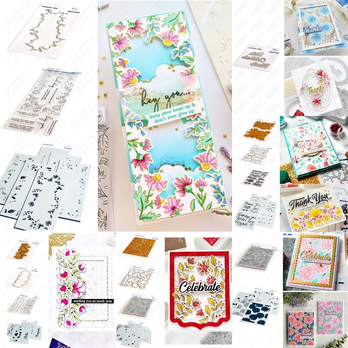 

New Flower Stamps Metal Cutting Dice And For Scrapbooking Stencil Hot Foil Embossing Mold DIY Paper Cards Craft Cutting 2021