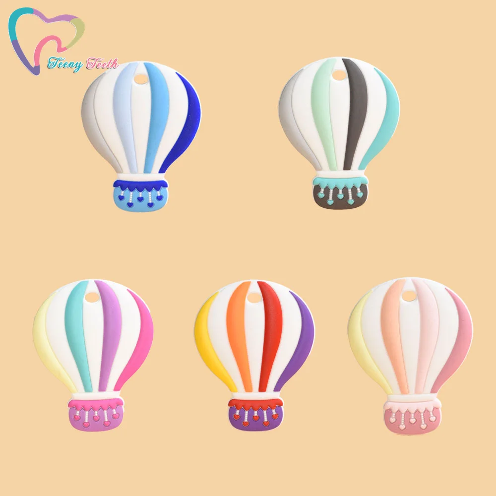 Teeny Teeth 10 шт мини тепловой аэростат силиконовый Прорезыватель для зубов