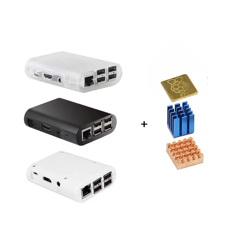 

For Raspberry PI 3 Case Cover Shell Enclosure ABS Plastic Box for Raspberry PI 2 Model B and Model B+ raspberry PI case