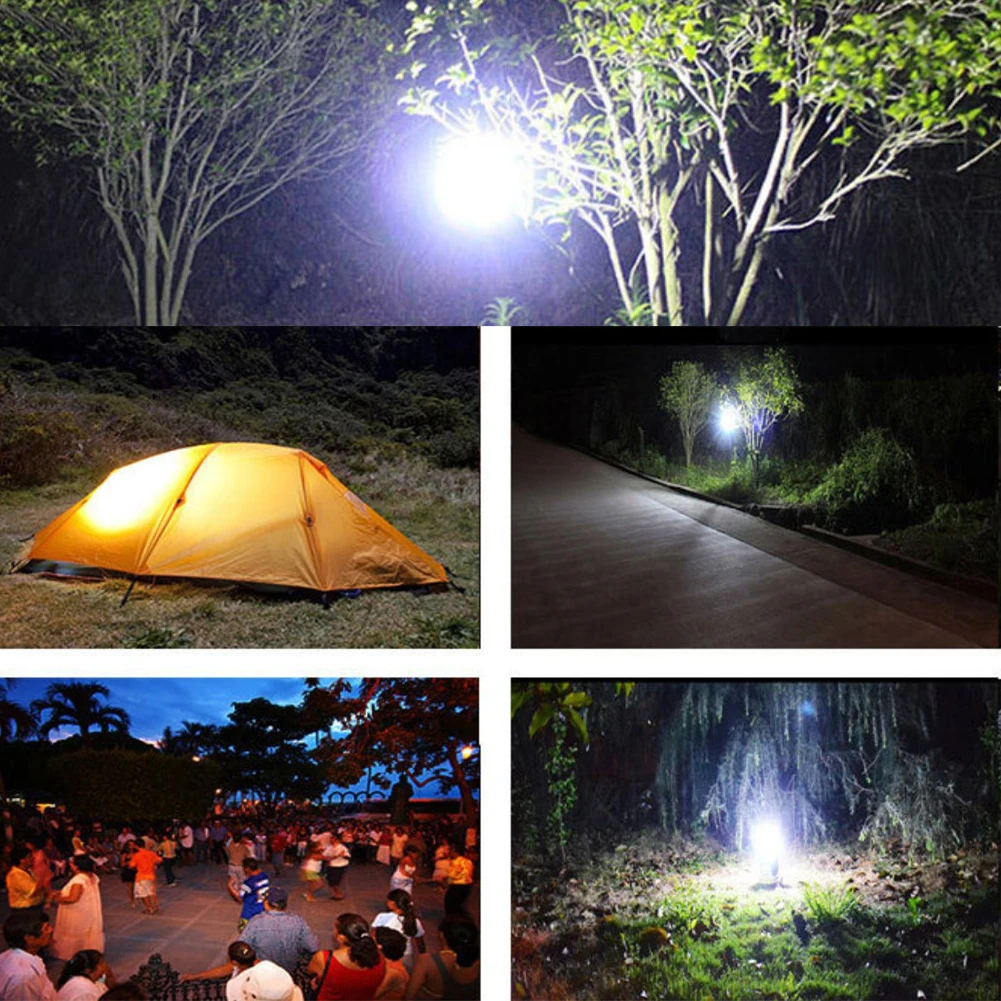 Портативный походный фонарь из АБС-пластика водонепроницаемый светильник для