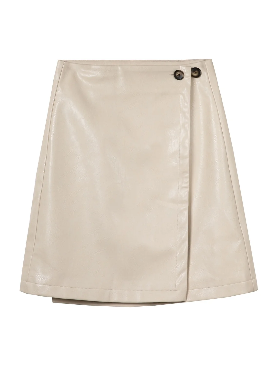 Hip Wrap Skirt Spring 2021 New Fashion Small Leather Slim High Waist Short | Женская одежда