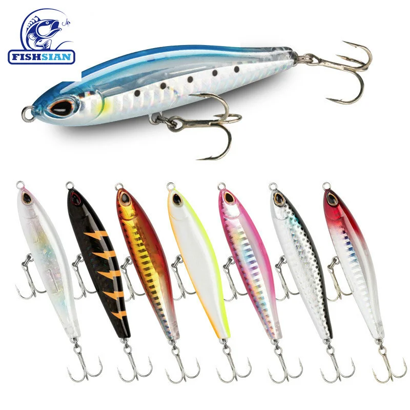 Приманка для рыбалки карандаш Luya 8 см 16 г бас Рыбалка поддельная рыбка Popper Isca