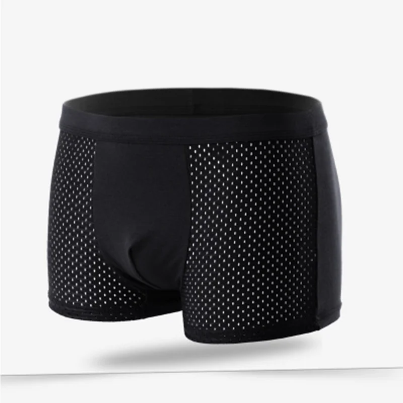 2 шт. дышащие шелковые мужские боксеры четыре угла нижнее белье оптовая продажа