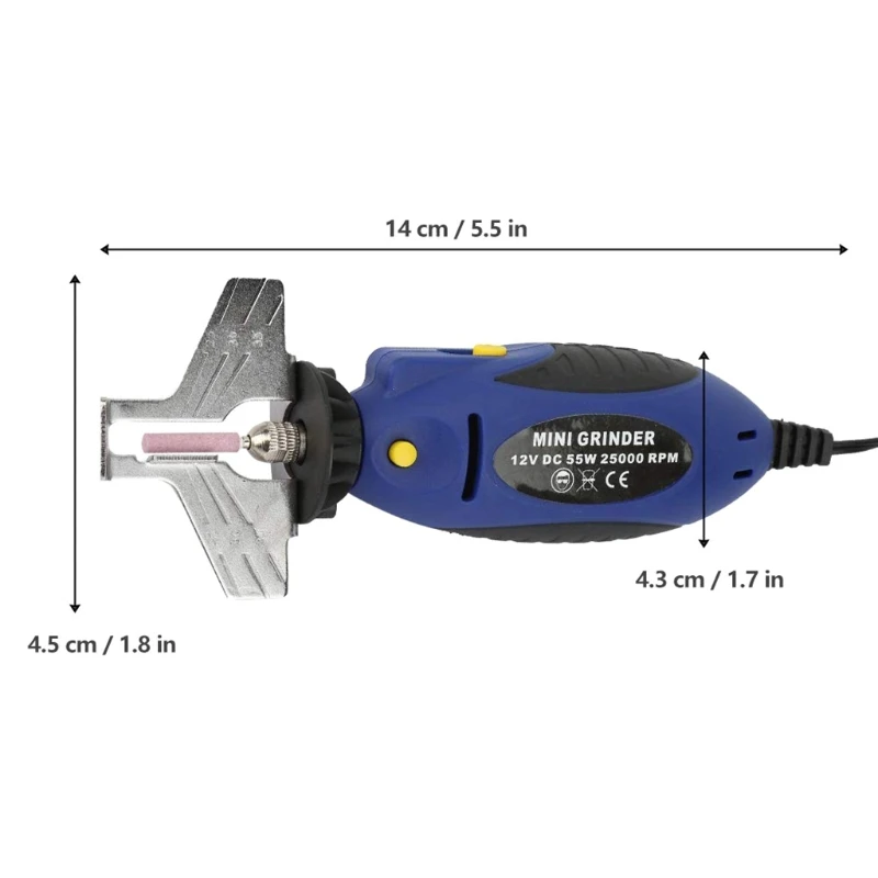 

12V Handheld Chainsaw Sharpener Portable Electric Saw Filing Chain Saw Grinder A9LB