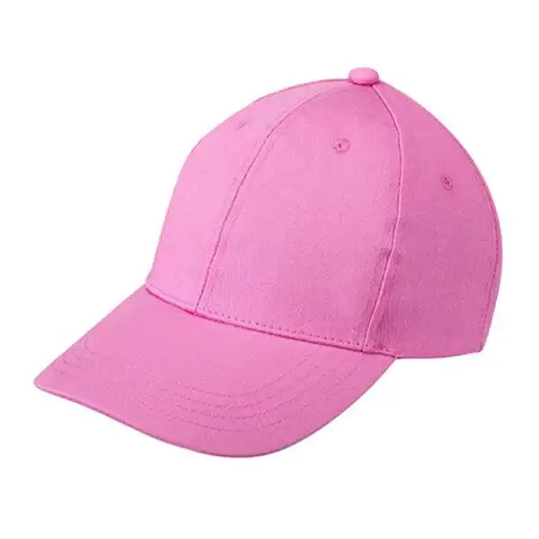 pink Детская бейсбольная кепка для мальчиков и девочек, летняя детская шляпа оранжевого цвета - Цвет: pink