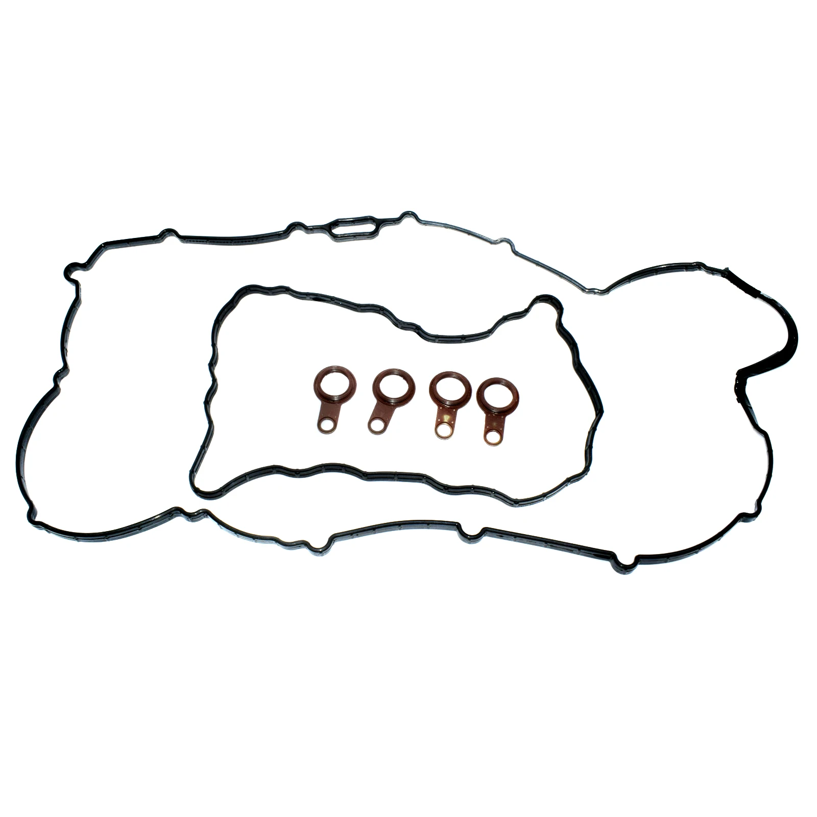 WOLFIGO Engine Valve Rocker Cover Gasket for Kia SPORTAGE Sorento HYUNDAI Ix35 Grand Santa Fe 224412F000 224432F000 22133-2F000 |