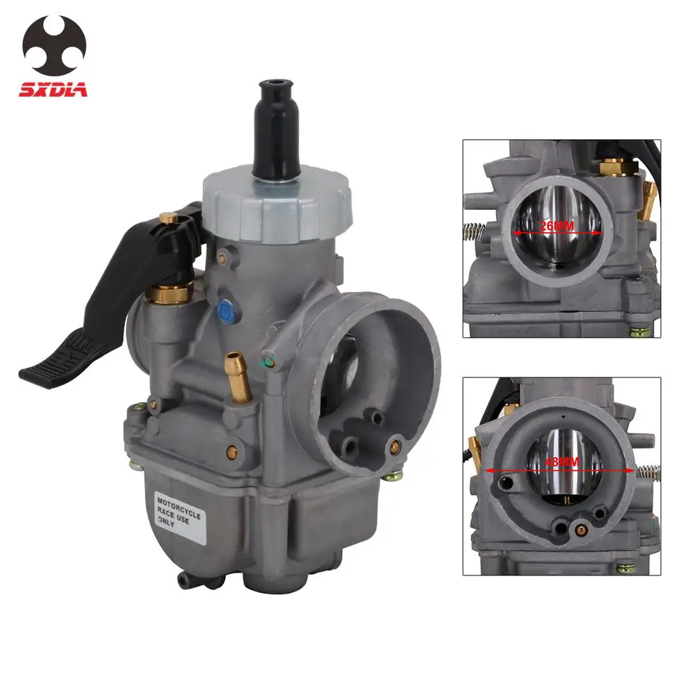 Мотоцикл Карбюратор Carb Carburador 26 мм PE26 PE руководство для NSR140 с гидроабразивной