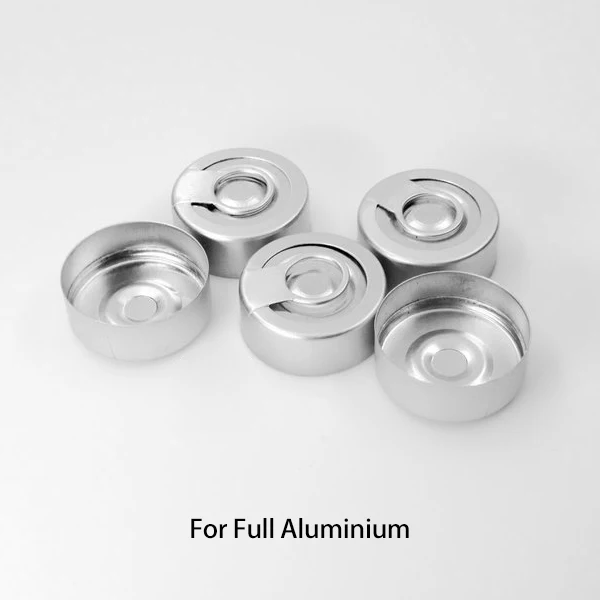 Full Aluminium Caps ZONESUN пневматические флаконы щипцы 20 мм жидкость для полости рта раствор пенициллин бутылка укупорка инструмент Алюминий Металл Пластик медицина машина - Цвет: Full Aluminium Caps