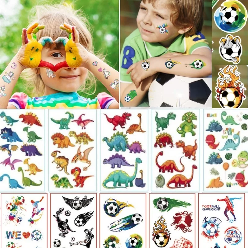 10 шт. Детские тату-наклейки Единорог | Красота и здоровье