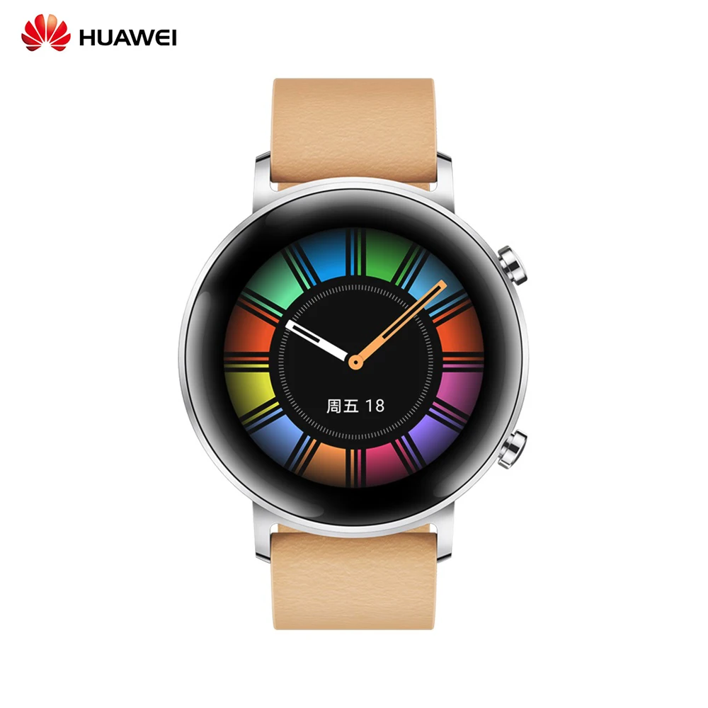 HUAWEI WATCH GT 2 Smartwatch 42 мм 46 мм 5ATM GT2 BT умные часы водонепроницаемые спортивные BT 5,1 gps сердечного ритма кровяное давление для мужчин и женщин