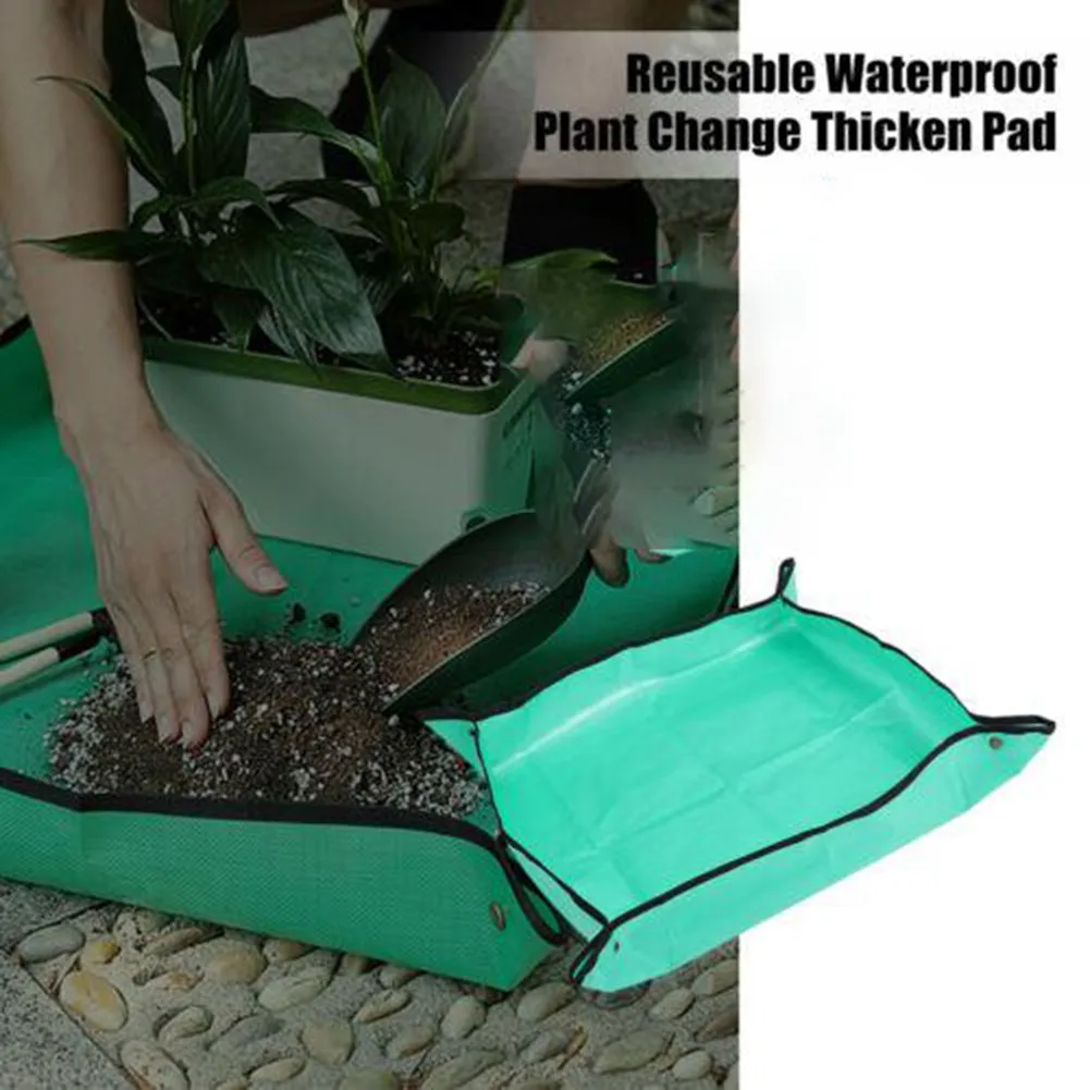 

Watering Pads Plant Repotting Mat Balcony Biodegradable Change Soil Gardening