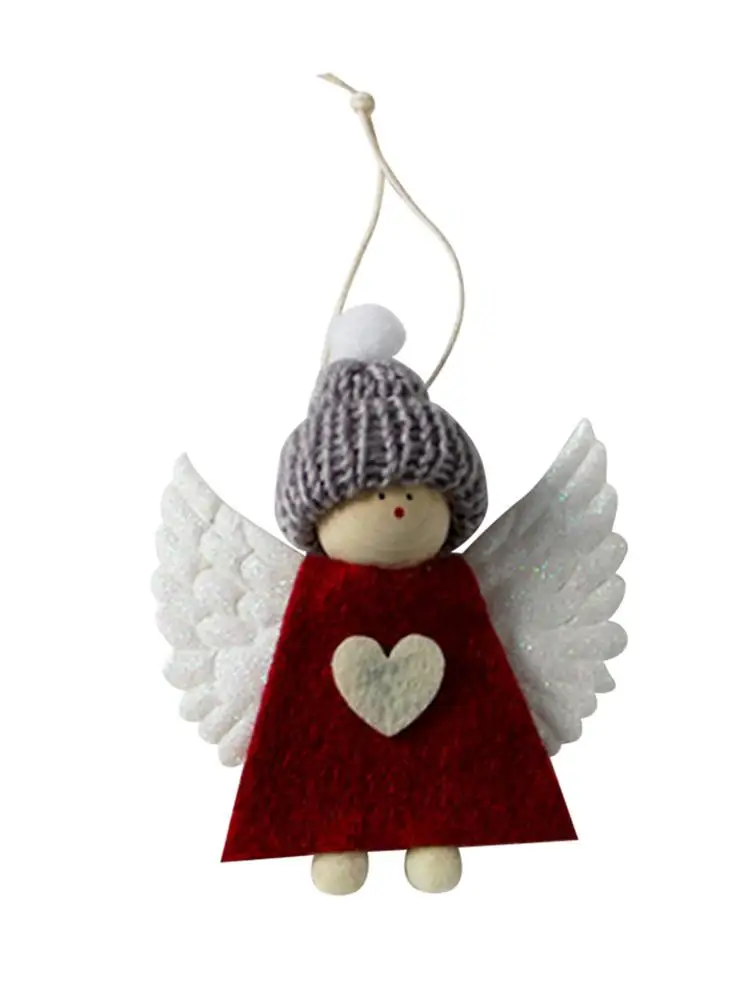 Рождественская елка Ангел Кукла плюшевая игрушка милый ангел кукла плюшевый