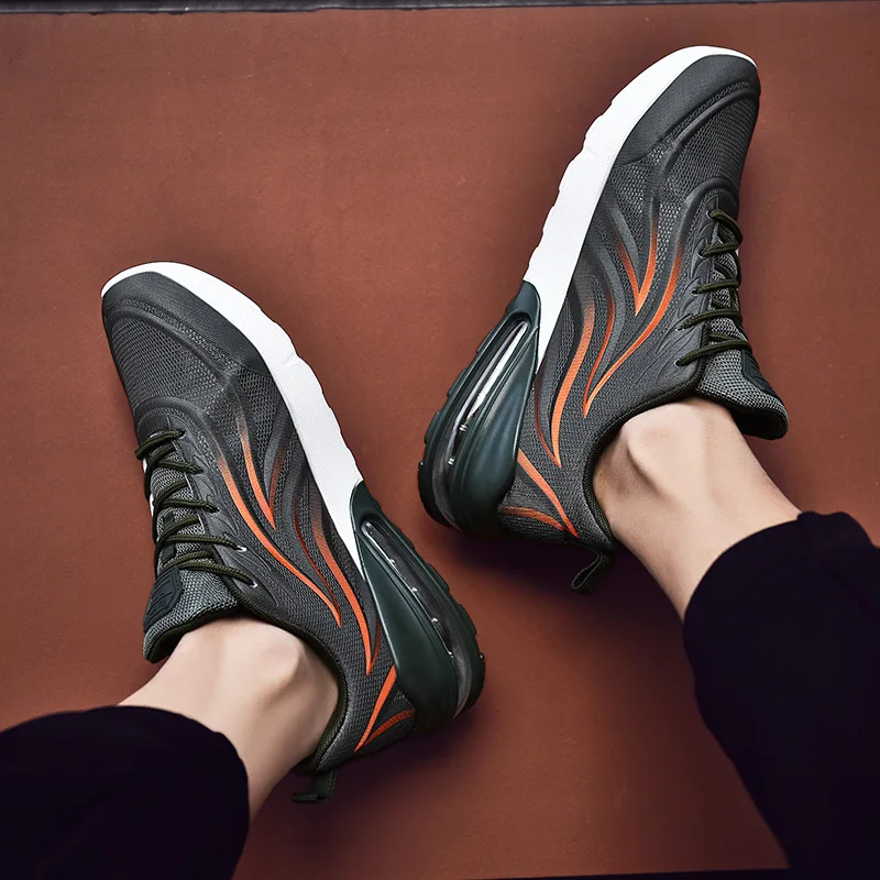 

Spring New Mens Sneakers Casual Zapatos De Hombre Heightening Shoes Men Light Lace-Up Shoes Outdoor Men Walking Sneakers big 46