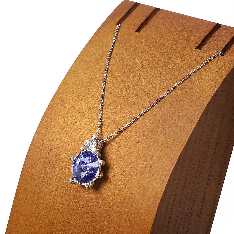 Jewelry Display Stand Vertical Necklace Shelf Jade Display Props Creative Solid Wood Jewelry Window Display Stand
