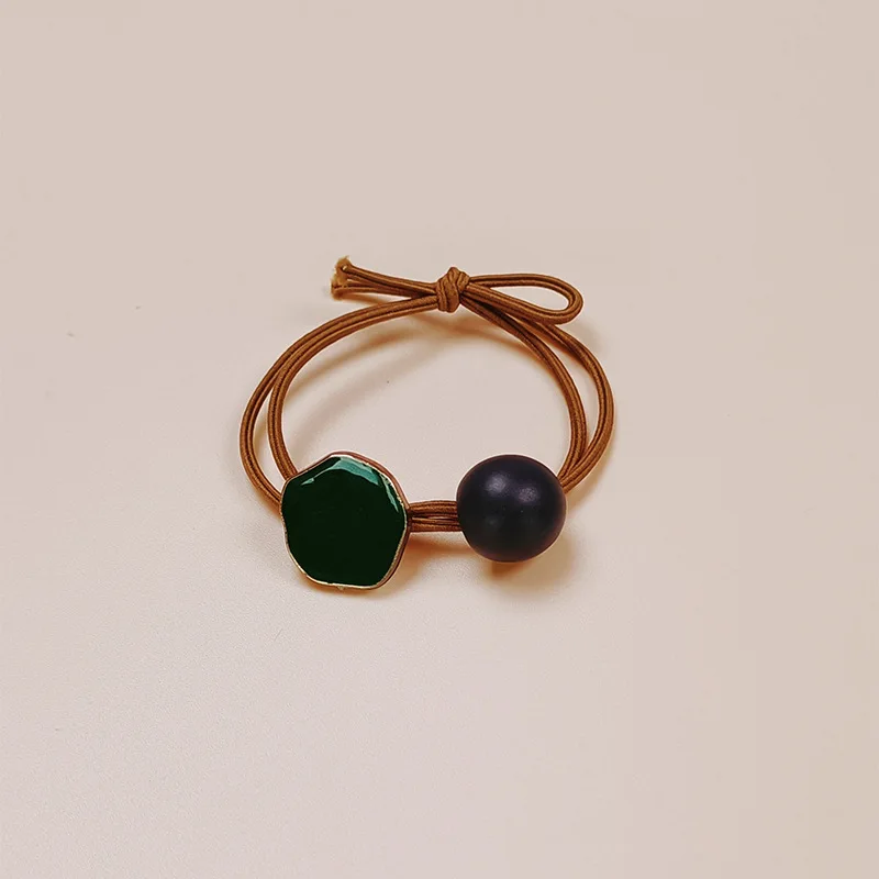 Bandas el&aacute;sticas para el pelo de estilo princesa para ni&ntilde;a, accesorios para el cabello para ni&ntilde;a, ropa para el cabello de forma redonda, coletas, Anillo para el cabello, tocado-1
