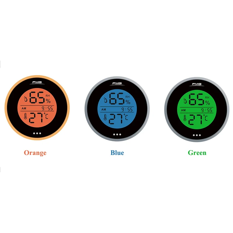 Digital Thermometer Hygrometer Temperature Humidity Meter with Timer for Cigar Tobacco Wine Cabinet Humidor Home Baby's Room | Дом и сад