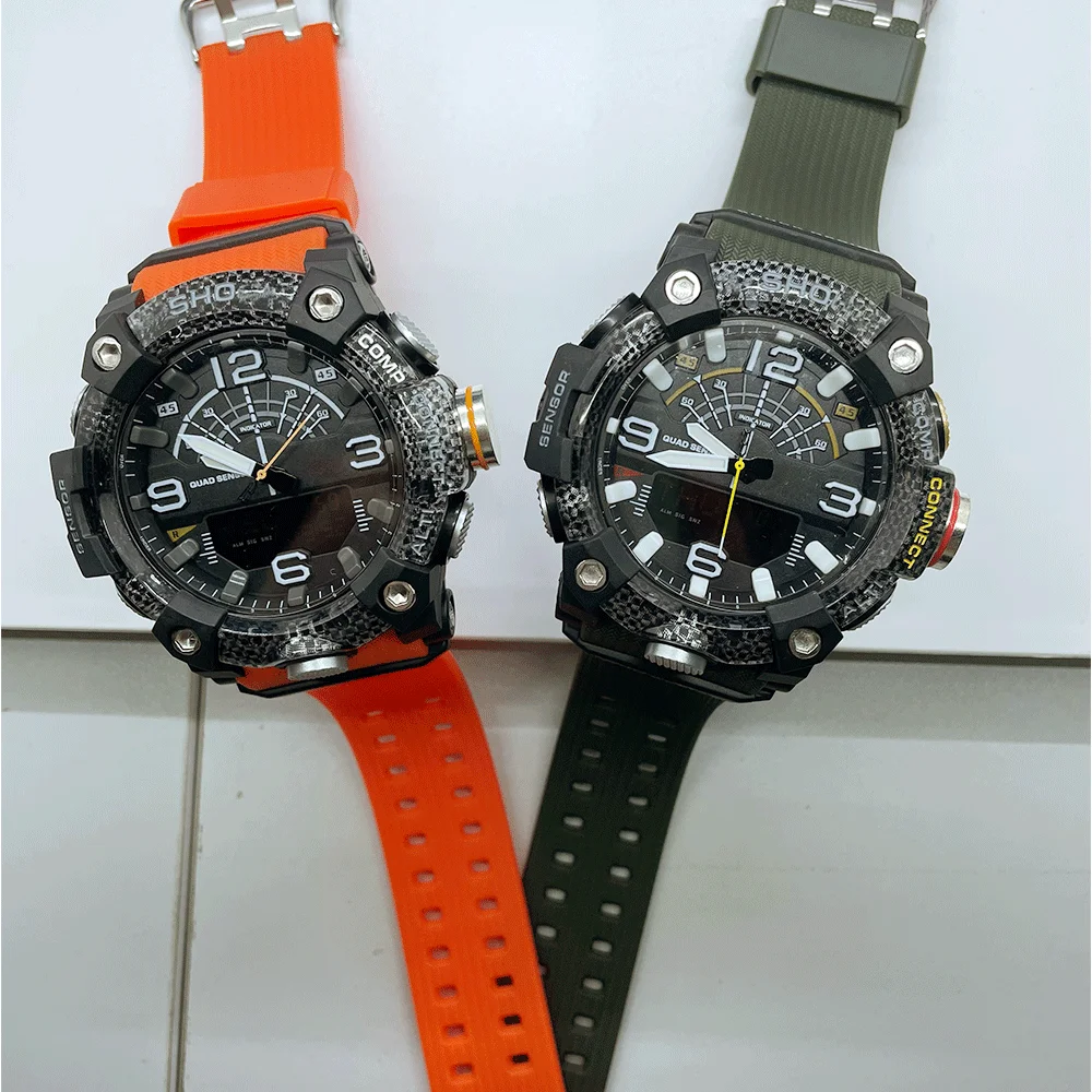 

Outdoor sports men's watch unique design B100 Led digital double display children's watch all functions can be operated