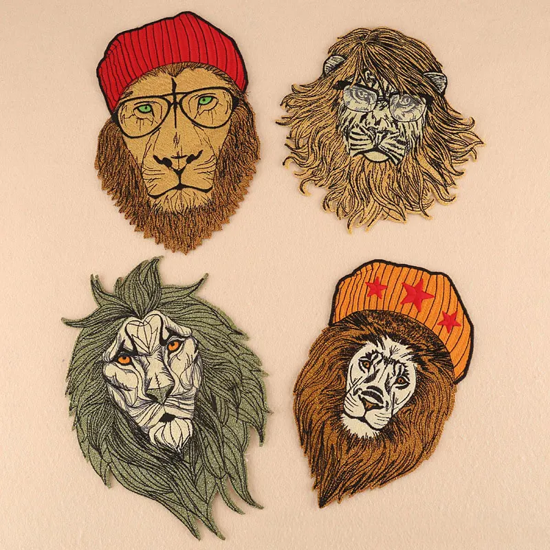 

Clothing Accessories Decorative Animal Patch Stickers Boutique Water-soluble Embroidery Cloth Stickers Patches Iron on Patches