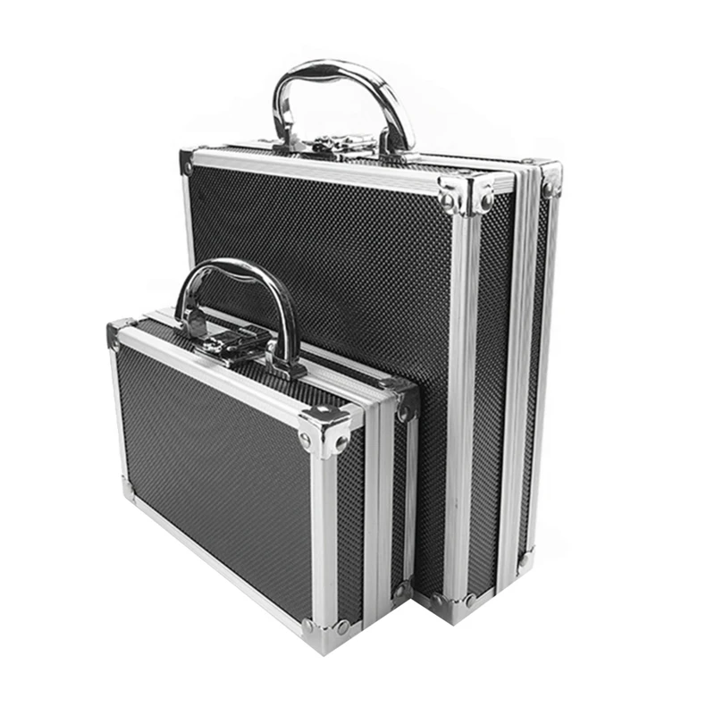 Portable Aluminum Toolbox Safety Equipment Instrument Case Storage Suitcase Impact Resistant | Инструменты