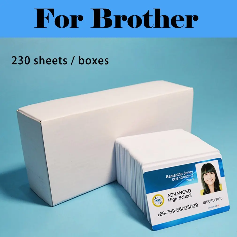 230Pcs Glossy Inkjet Printable PVC ID 