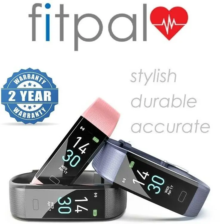 

Genuine FITPAL Fitness Tracker Heart Rate Activity Calories Smart Watch Fitbit