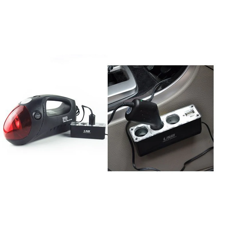 1 5A USB Автомобильное зарядное устройство + 3 гнезда прикуривателя быстрое