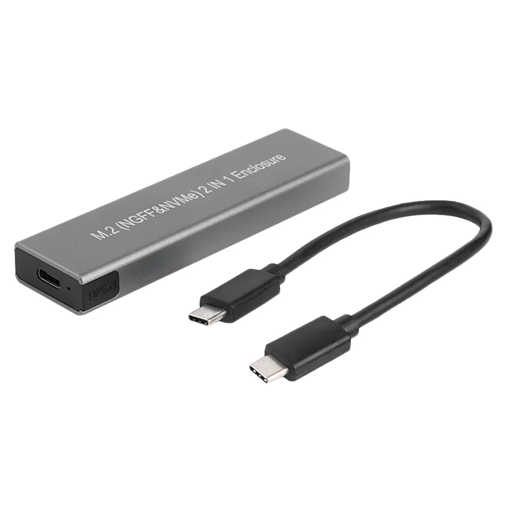 SSD- USB Type C,        M.2 NGFF NVME SATA M/B Key,