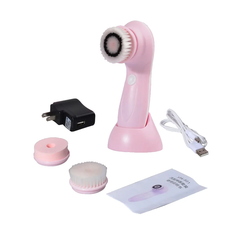 

Yabefa Facial Washing Cleaning Brush Machine Face Skin Care Tools Multifunctional Electric Face Cleanser USB Rechargeable