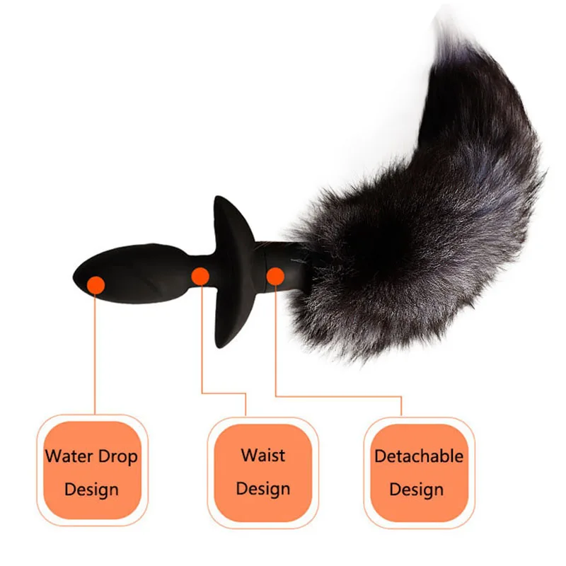 Умный беспроводной пульт дистанционного управления сексуальный лисий хвост