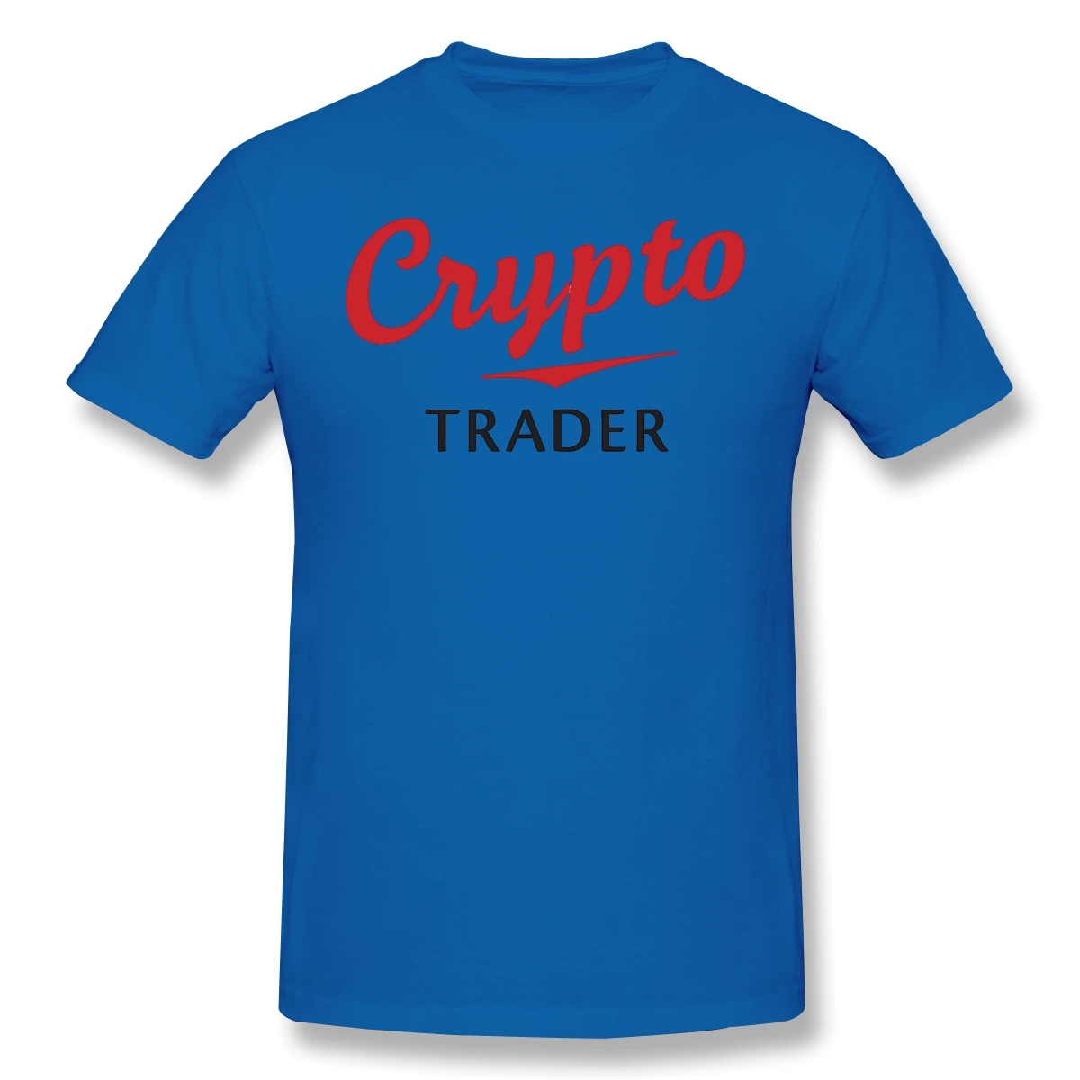 

Dogecoin 2020 New Arrival T-Shirt Crypto Trader Classic Crewneck Cotton for Men
