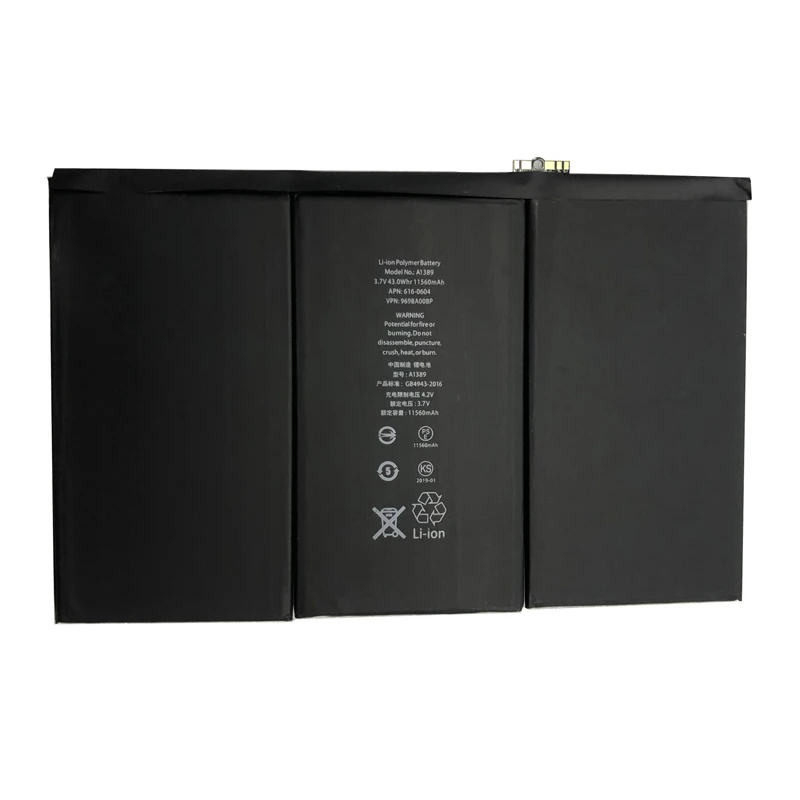 Оригинальная планшетная батарея A1389 для iPad 3 4 заменяет батареи A1403 A1416 A1430 A1433 A1459 A1460 iPad3 iPad4 Bateria on.