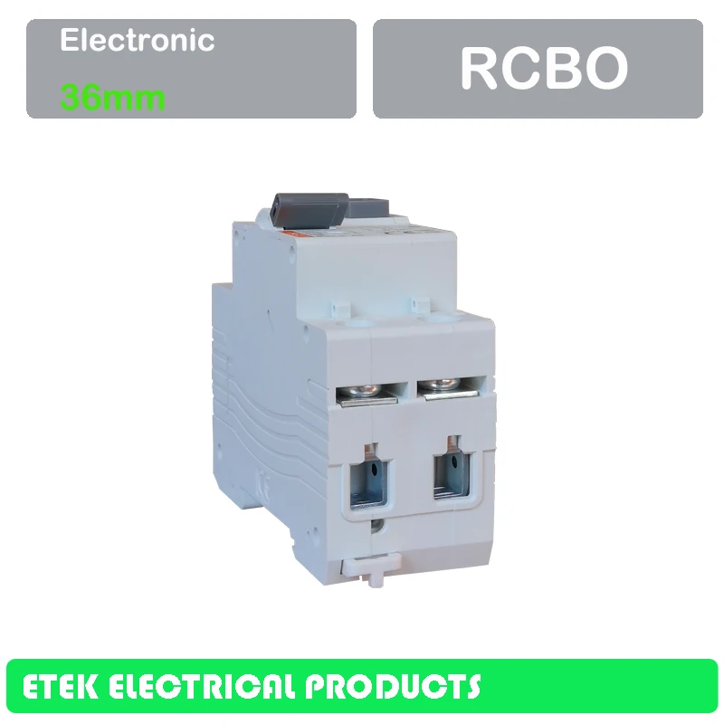 RCBO EKL3-40 1P+ N C Тип 230V~ 50 HZ/60 HZ RCCB с защитой от перегрузки по току 6A 10A 16A 20A 25A 32A 40A