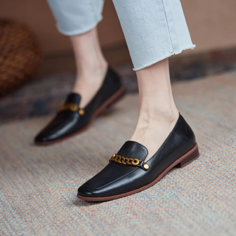 

TXCNMB 2021 Fashion Decoration Shoes Woman Shallow Low Heels Pumps for Women Spring Newest Casual Pumps Women Shoes