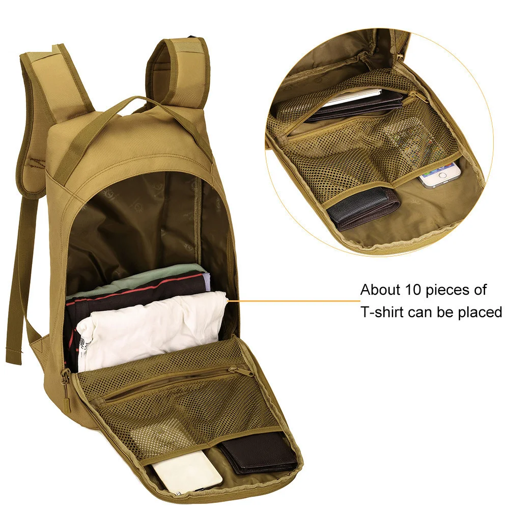 Тактический рюкзак военный армейский походный велосипедный ранец 1000D 25 л с