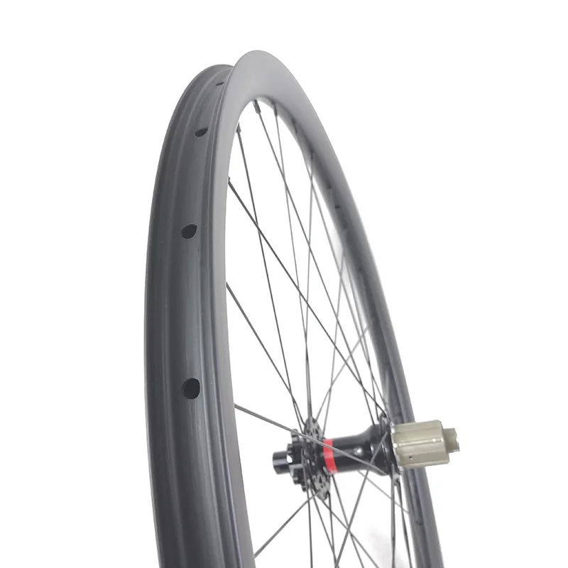 MTB XC велосипед Карбоновые колеса 29er 30 мм clincher набор бескамерных колес тройной