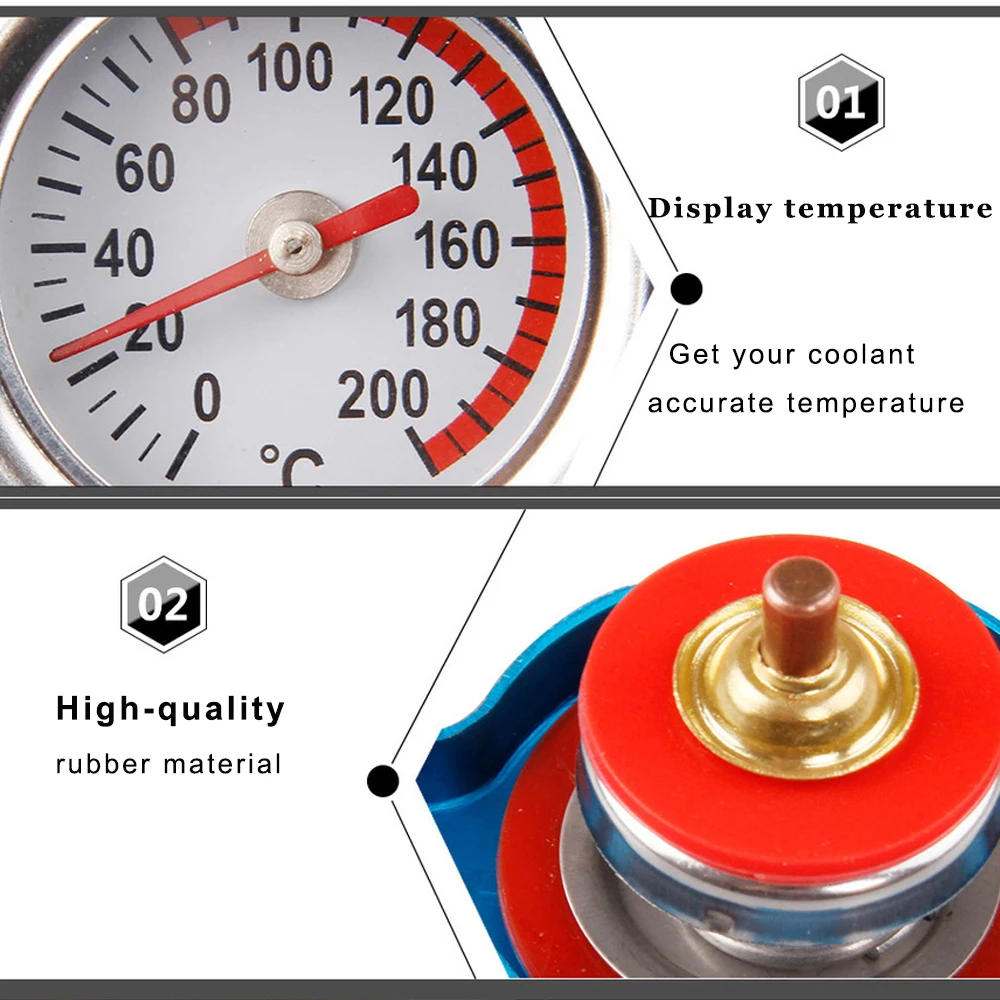 Крышка радиатора RS.MTX крышка бака датчик температуры воды 0 9 бар/1 1 3 бар |