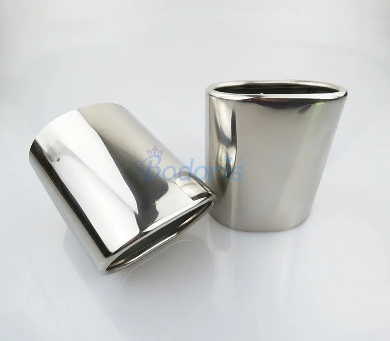 Глушитель выхлопной трубы из нержавеющей стали #304 наконечник глушителя Стайлинг