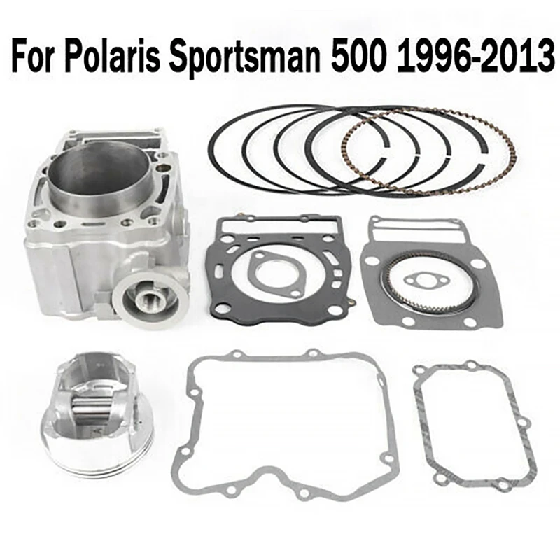 

Motorcycle Cylinder Piston Gasket Top End Kit for Polaris Ranger 500 1999-12 Sportsman 500 1996-12 Scrambler 500 1997-12