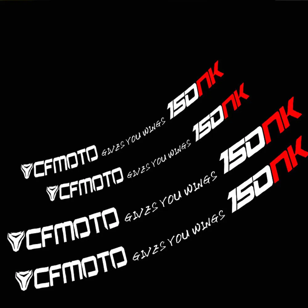 MTKRACING мотоцикл CFMOTO колеса наклейки светоотражающие наклейки обод полосы мотоцикл для CFMOTO 400NK 650NK 250NK 125NK - Цвет: 150NK