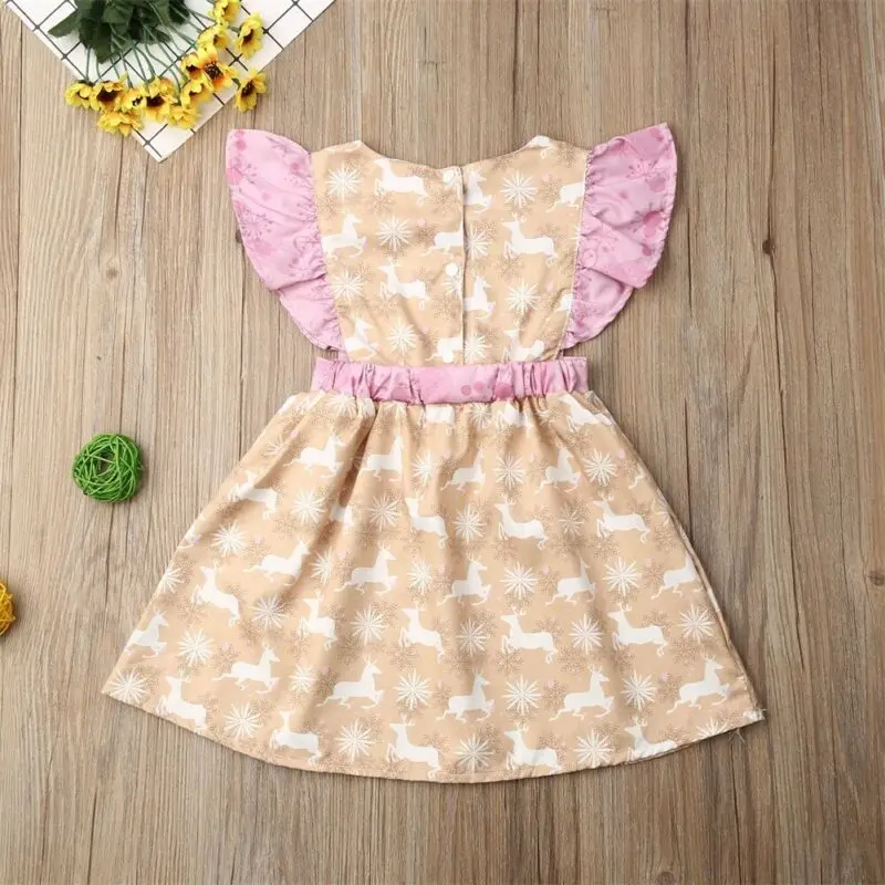Детская одежда Одинаковая для крупных сестер Платье маленьких девочек