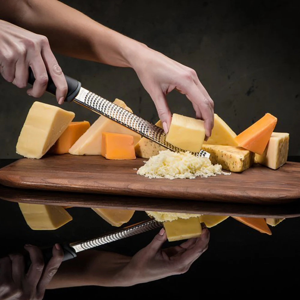 Многофункциональная терка для лимона шоколада из нержавеющей стали Zester Cheese Microplane Rasp нож для снятия цедры с фруктов кухонные хорошие Вспомогательные аксессуары