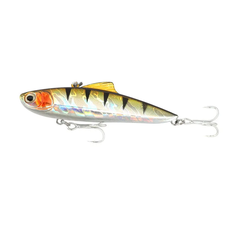 GoByGo VIB Baits Sinking Fishing lures8.5cm 21.8g Hard Plastic Artificial Vibration Winter Ice Jigging Pike Bait Tackle Isca | Спорт и