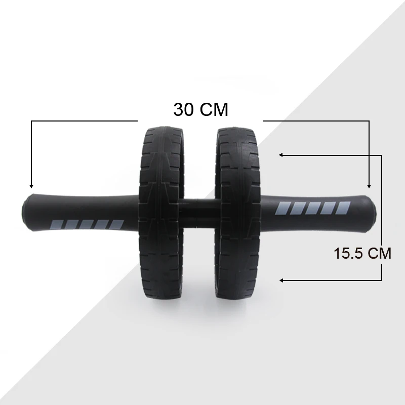 Лидер продаж мощность Ab Wheel бесшумные двухколесные брюшные мышцы фитнес