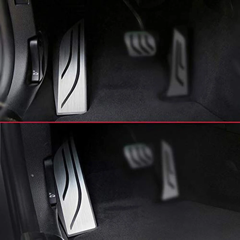 Левая стальная подставка для ног Накладка мертвых педалей чехол Bmw F30 F34 F87 и