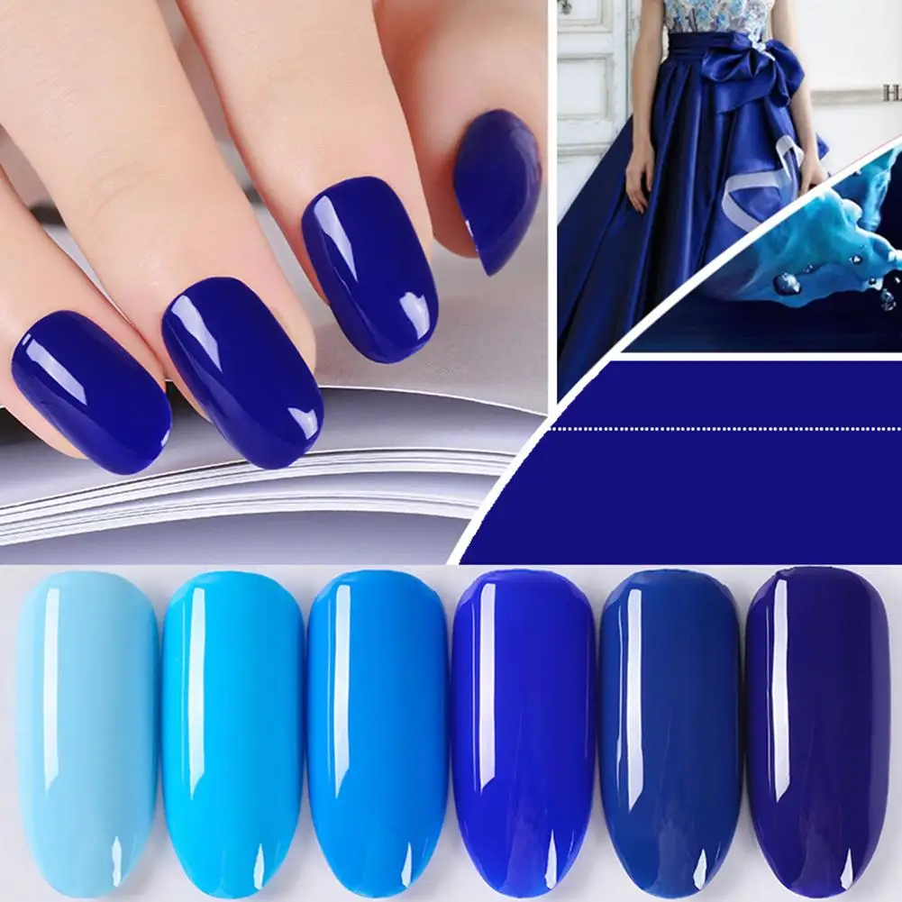 15 мл Ocean Sea Blue Series долговечный УФ светодиодный Гель лак для ногтей|Гель ногтей| |