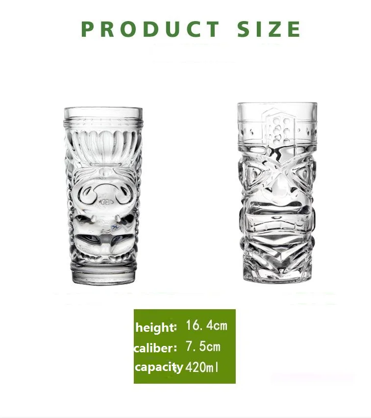 Креативный бокал для Хэллоуина виски 420 мл вина коктейлей пивная чашка сока