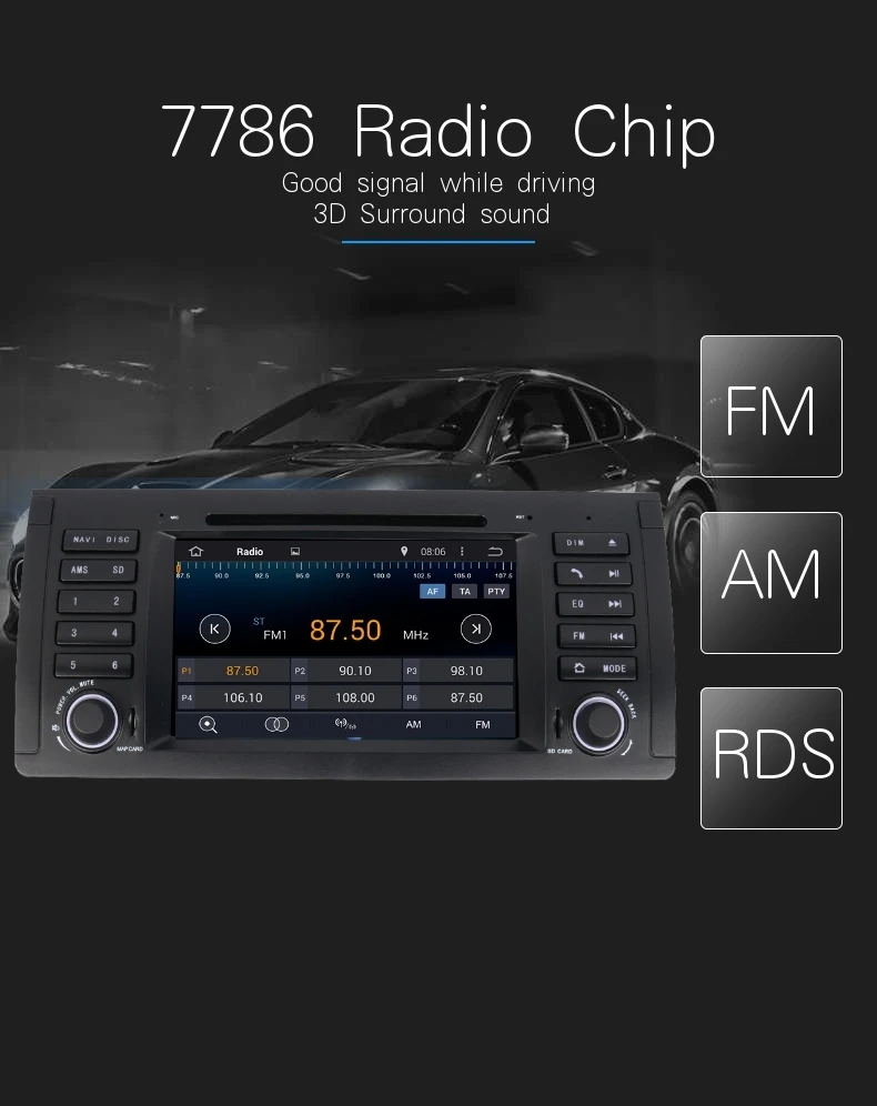 Android 9 0 4G Ram 64G Rom автомобильный dvd-плеер автомобили мультимедийный плеер для BMW