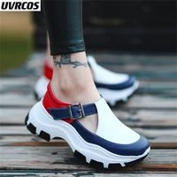 2022 tennis female sneakers flats platform wedge hollow out casual womens sports shoes outdoor comfortable womens autumn shoes